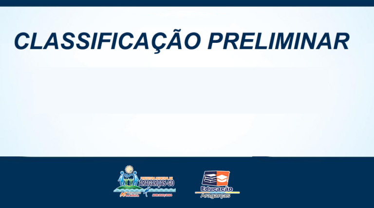Prefeitura de Aragarças divulga resultado preliminar de processo seletivo SME Nº 001/2024